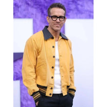 If 2024 Ryan Reynolds Yellow Leather Jacket