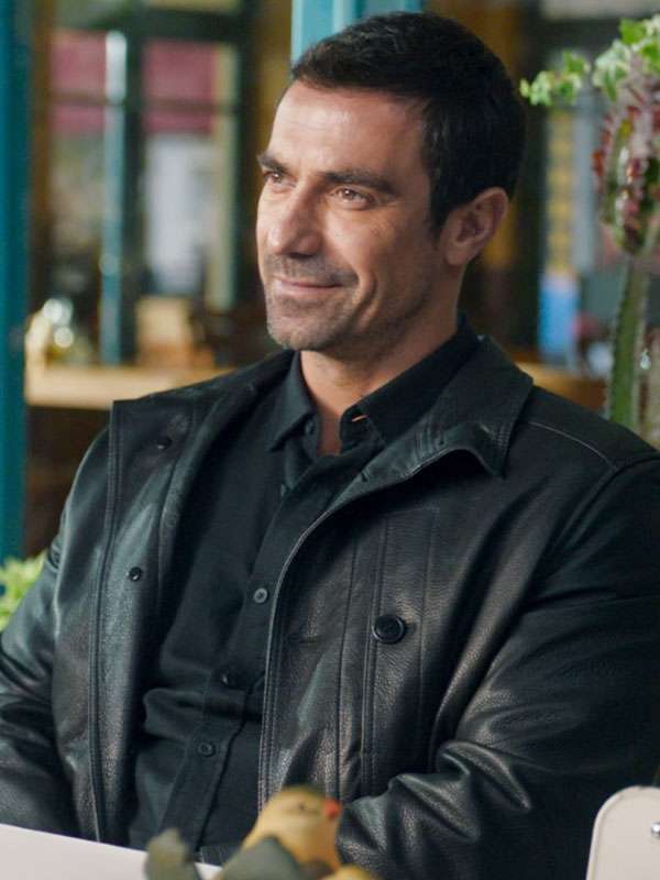 To Love to Lose S01 Ibrahim Celikkol Black Leather Jacket