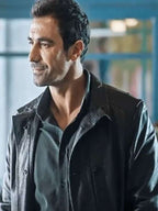 To Love to Lose S01 Ibrahim Celikkol Black Leather Jacket