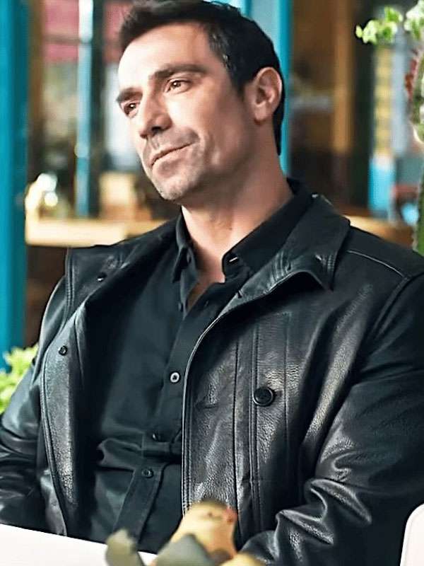 To Love to Lose S01 Ibrahim Celikkol Black Leather Jacket