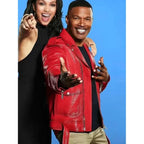 Jamie Foxx Biker Leather Jacket