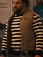 Jason Momoa On the Roam Brown Vest