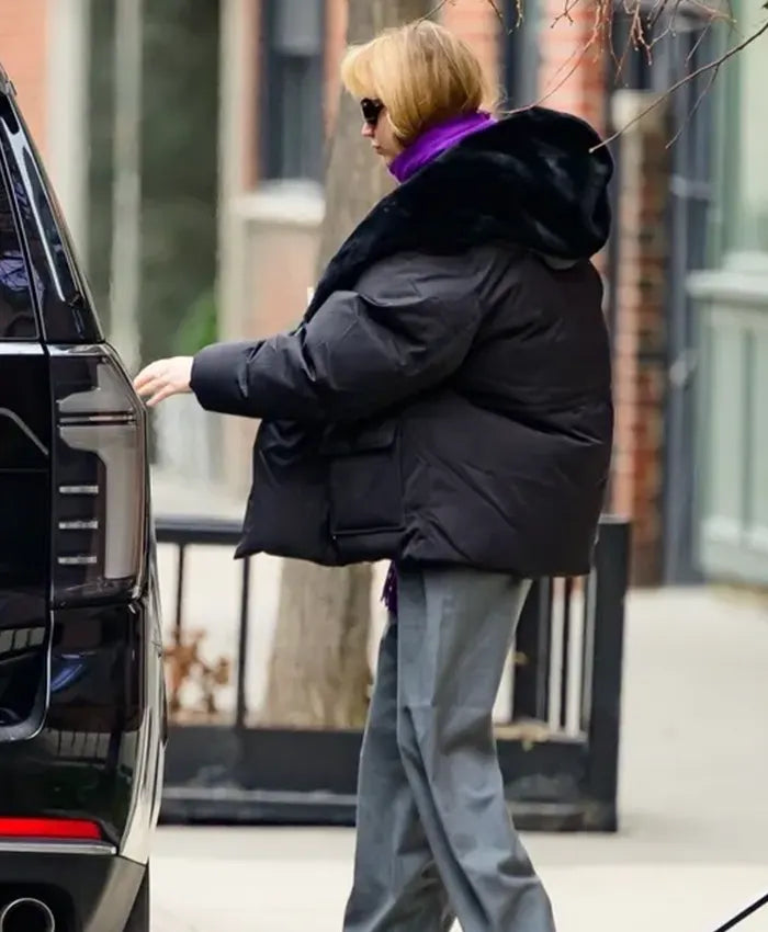 Jennifer Lawrence Puffer Coat