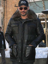 Joe Manganiello Sundance Film Festival Black Leather Jacket