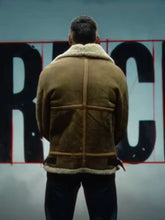 Joel Sánchez Berlin 2023 Shearling Suede Leather Jacket