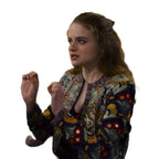 Joey King A Family Affair 2024 Floral Jacket