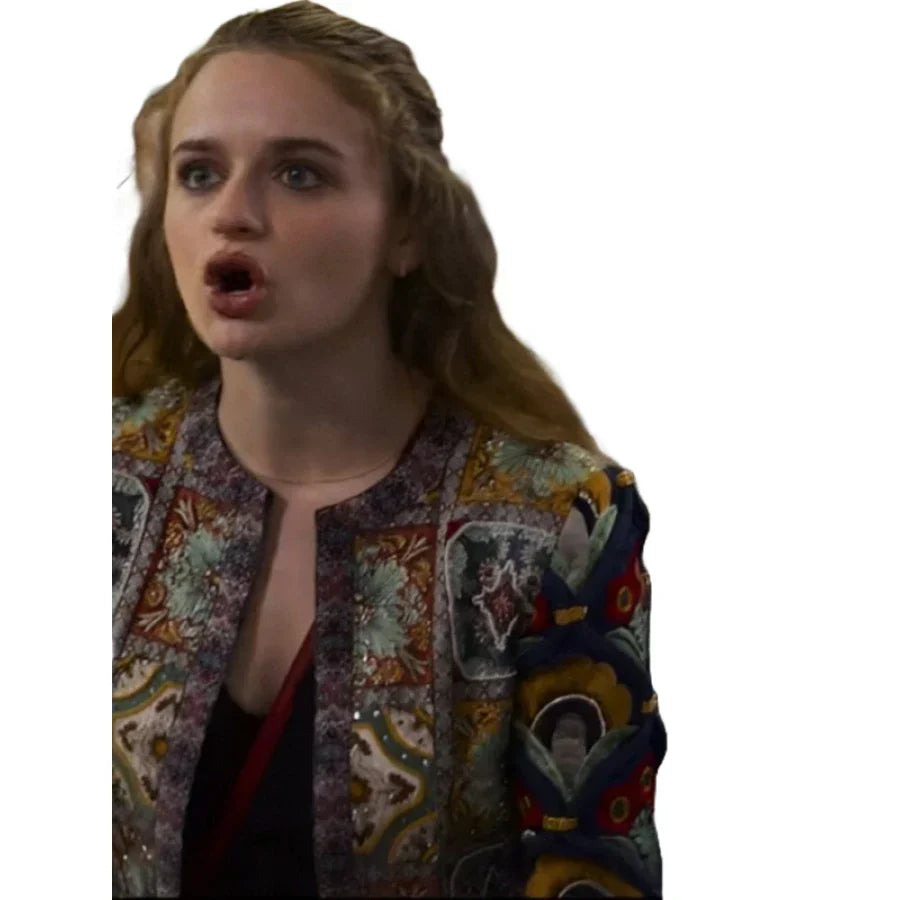 Joey King A Family Affair 2024 Floral Jacket
