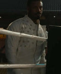 Michael B. Jordan Creed 2023 Adonis White Bomber Jacket For Men