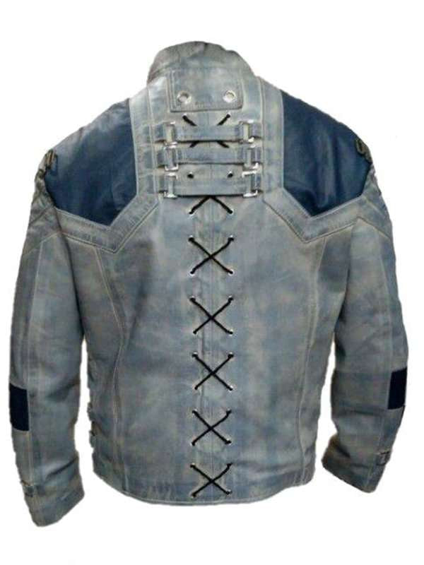 Superman Justice League Krypton Leather Jacket