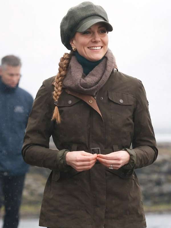 Kate Middleton 2026 Brown Cotton Jacket