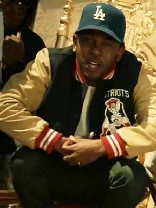 Kendrick Lamar Patriots Varsity Jacket