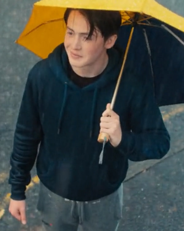 Heartstopper 2022 Kit Connor Blue Hoodie