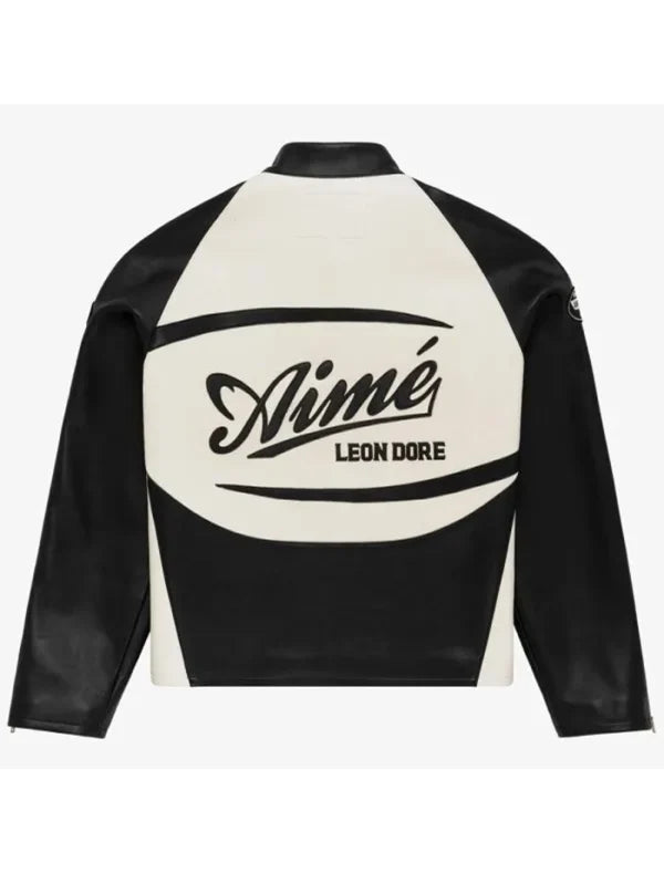 Lakers Lebron James Aime Leon Career 40k Leather Jacket