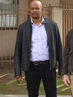 Lethal Weapon Roger Murtaugh Black Leather Jacket