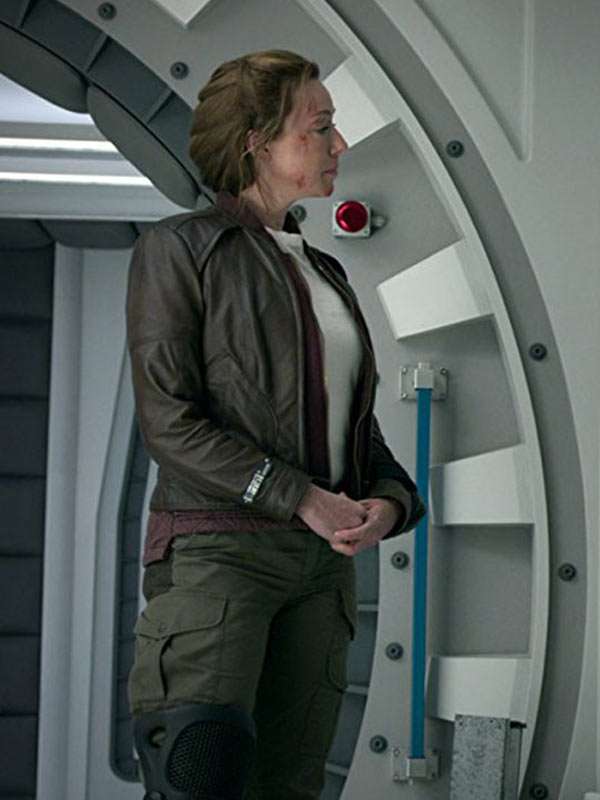 Lost In Space Molly Parker Leather Jacket