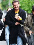 Pedro Pascal Materialists Black Coat