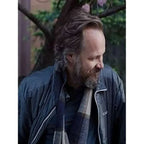 Peter Sarsgaard Memory 2024 Black Jacket