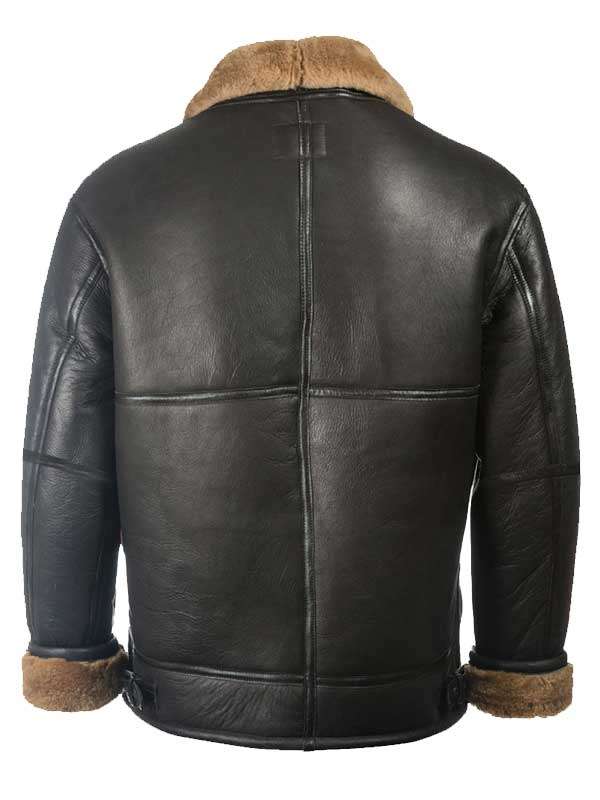 Men’s Sheepskin Leather Shearling Jacket