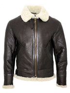 B3 Infinity Real Sheepskin Shearling Jacket