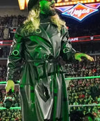 Seth Rollins Monday Night RAW 2025 Black Trench Coat For Men