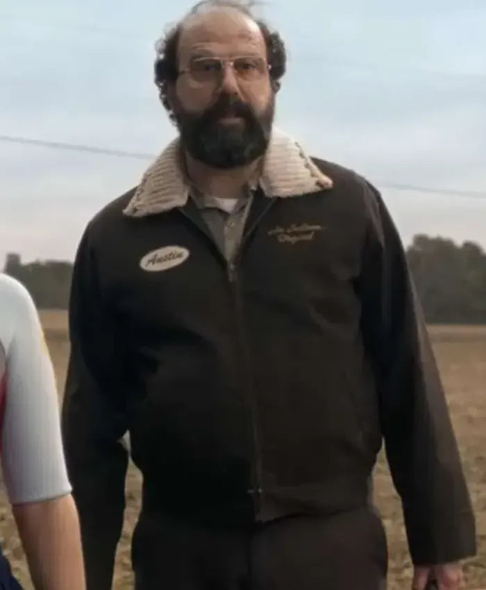 Brett Gelman TV Series Stranger Things S05 Murray Bauman Black Cotton Fabric