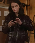 Selena Gomez Only Murders In The Building S05 Black Mid Length Coat For Women