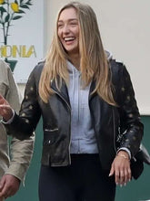 Penny Lane Street Style Black Leather Jacket