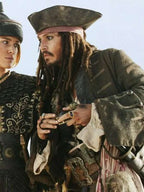 Pirates of the Caribbean Captain Jack Sparrow Trench Coat