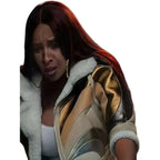Mary J. Blige Power Book Ii Ghost S04 Shearling Jacket