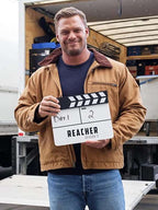 Alan Ritchson Reacher S02 Brown Jacket