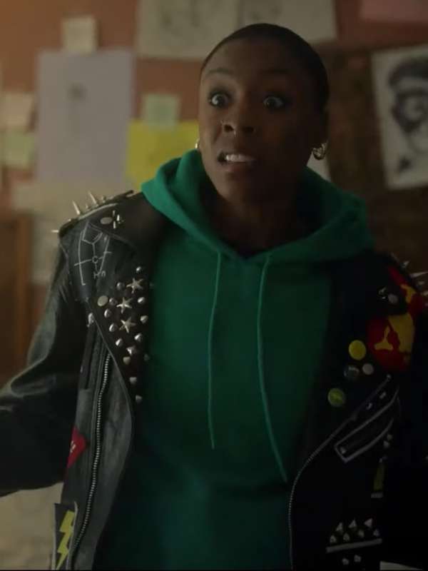Gabrielle Graham Relax I’m from the Future 2023 Leather Jacket