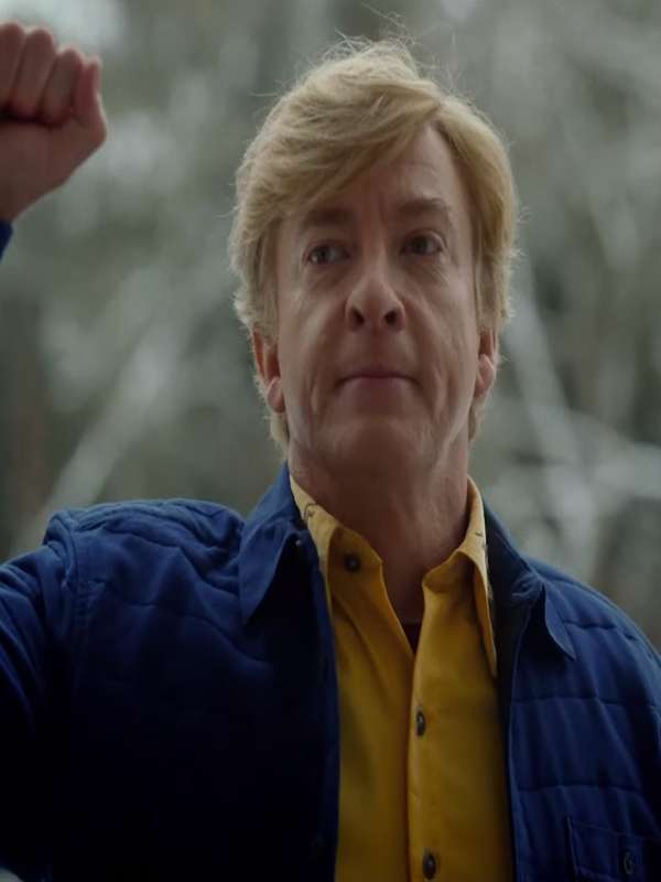 Rhys Darby Relax I’m from the Future 2023 Blue Jacket
