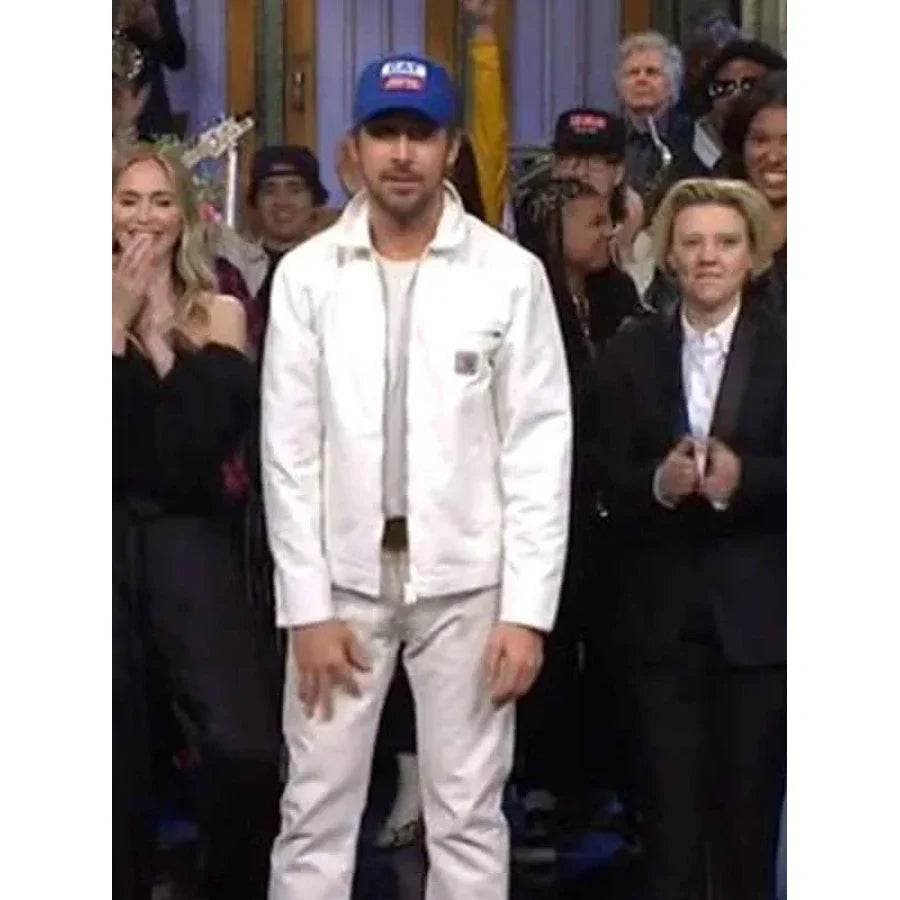 Ryan Gosling The Fall Guy White Jacket