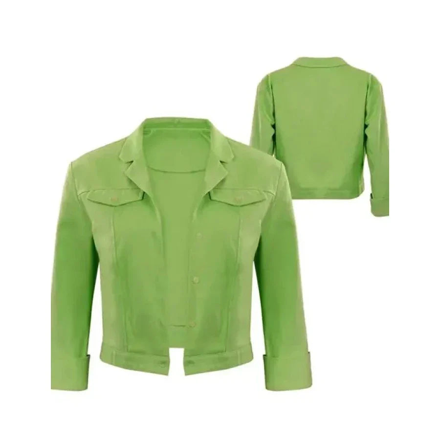 Luck Sam Greenfield Leather Jacket