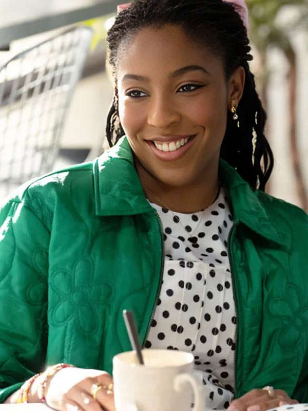 Jessica Williams Shrinking S03 Green Jacket
