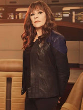 Star Trek Picard Season 3 Deanna Troi Leather Jacket