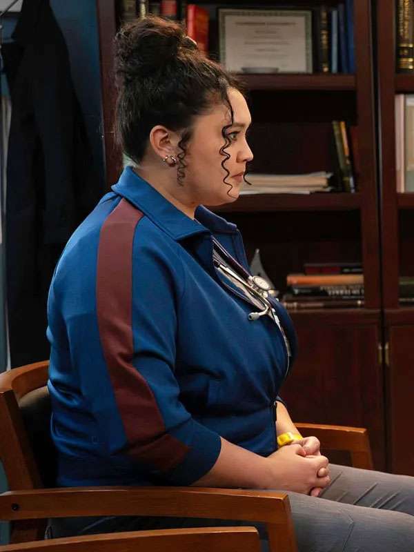 Aury Krebs Brilliant Minds S02 Blue Track Jacket