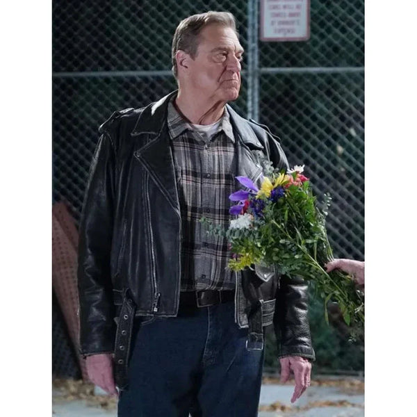 Dan Conner The Conners Black Leather Jacket
