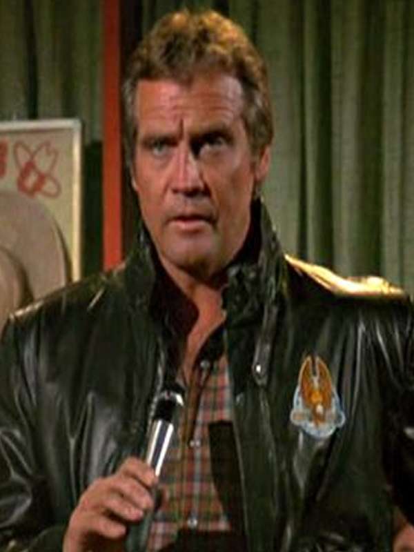 The Fall Guy Lee Majors Stuntman Association Leather Jacket
