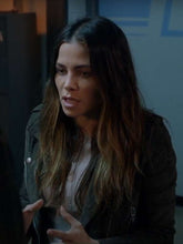 Bailey Nune The Rookie Green Leather Jacket