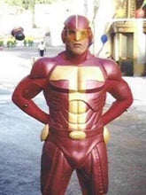 Jingle All the Way Turbo Man Costume Leather Jacket