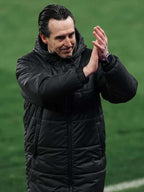 Unai Emery Black Puffer Coat