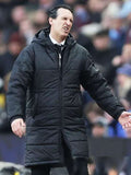 Unai Emery Black Puffer Coat