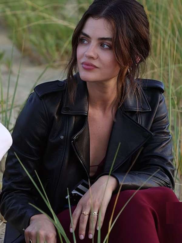 Lucy Hale Which Brings Me to You Black Leather Jacket