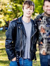 Nathan Williams Brave the Dark Black Leather Jacket