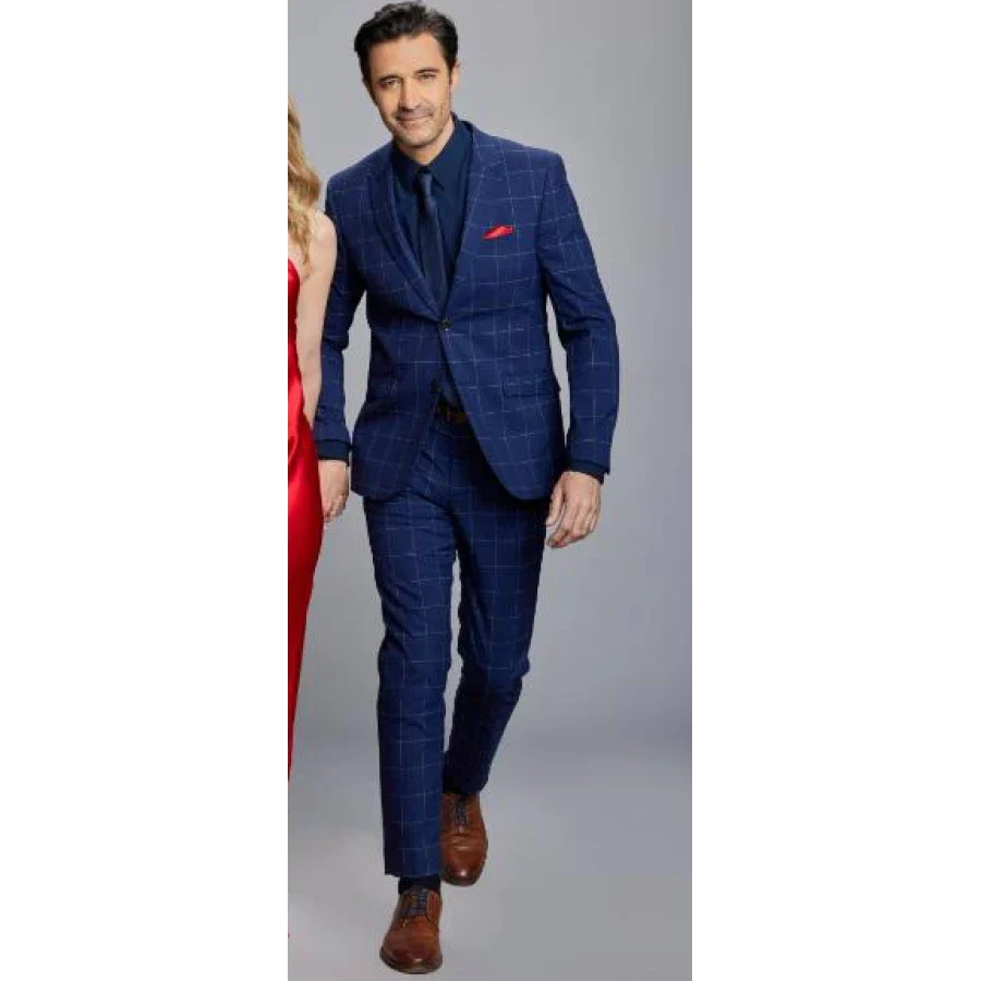 Crimes of Fashion 2024 Andre Dubreuil Checked Suit