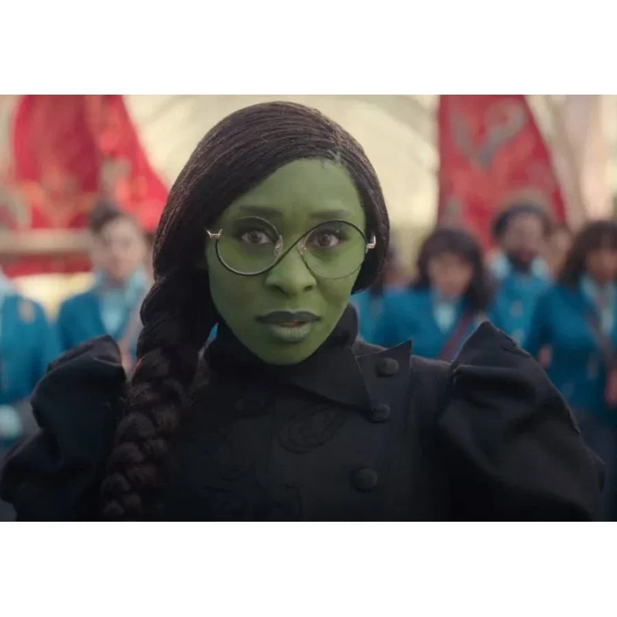 Wicked 2024 Elphaba Black Coat