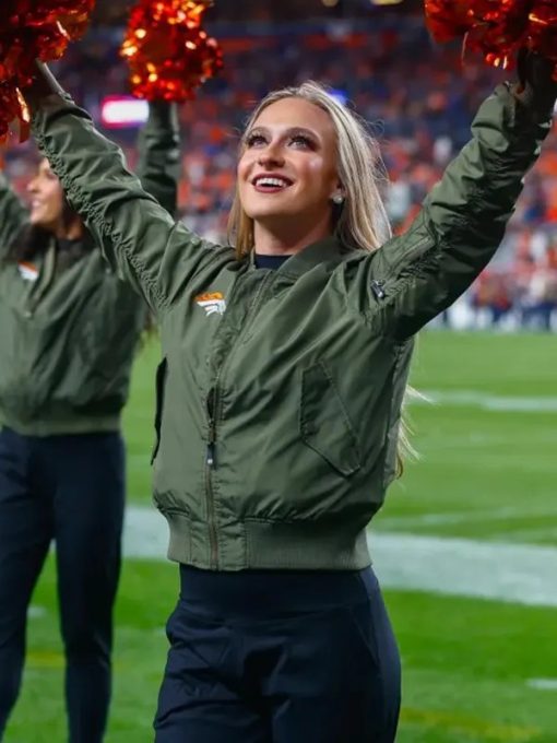 Broncos Cheerleaders Bomber Jacket