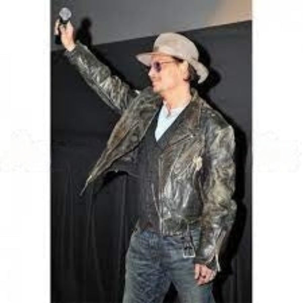 Johnny Depp Celebrity Leather Jacket