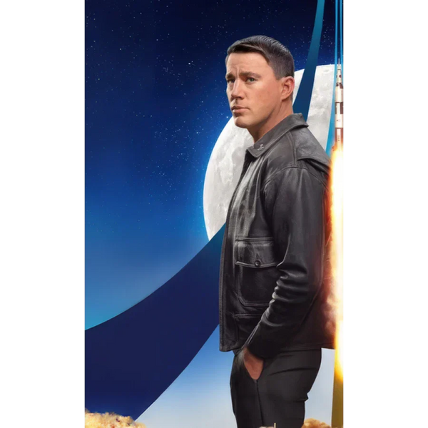 Fly Me To The Moon 2024 Cole Davis Leather Jacket